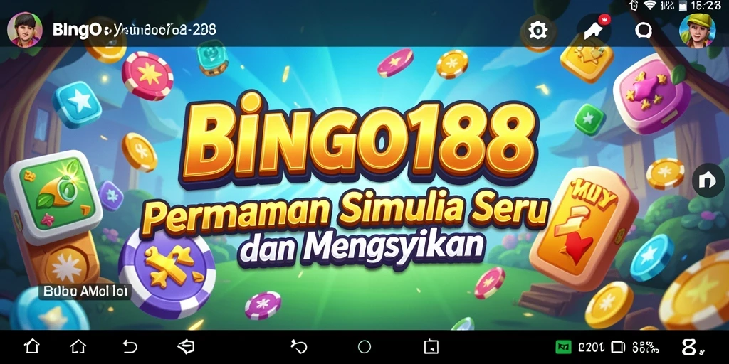 Tampilan gameplay BINGO188 yang menegangkan dan seru.