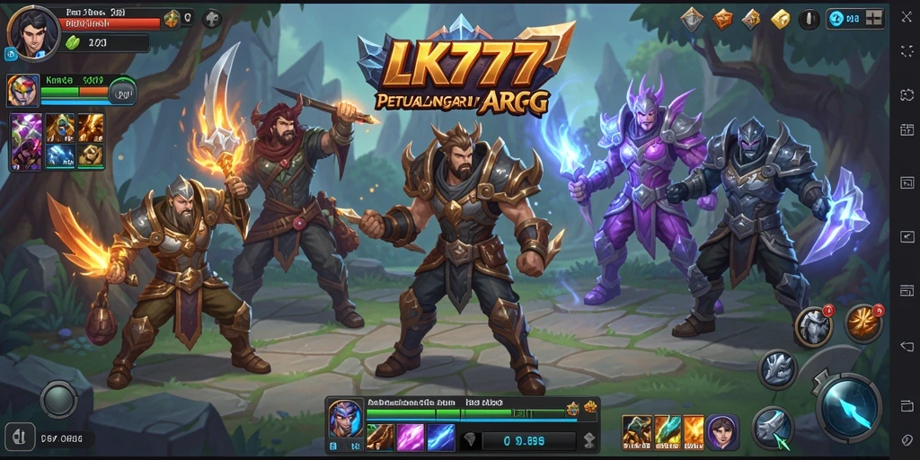 Gameplay seru LK777 yang penuh aksi dan petualangan.