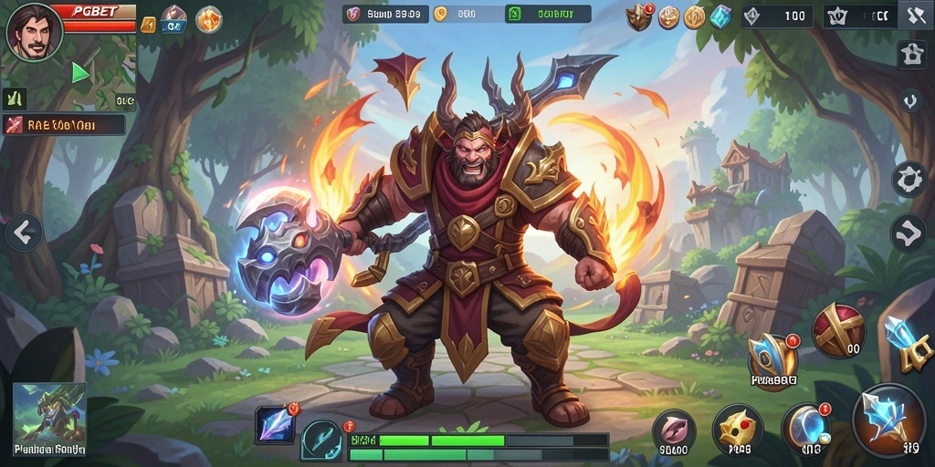 Tampilan gameplay menakjubkan dalam PGBET yang menunjukkan petualangan RPG yang seru.