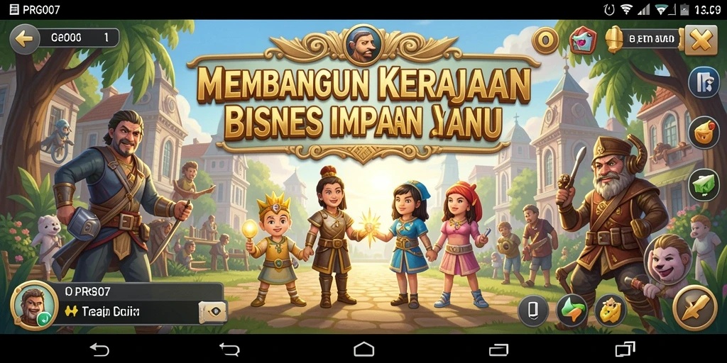 Tampilan gameplay PRG007 yang seru dan penuh strategi Tycoon.