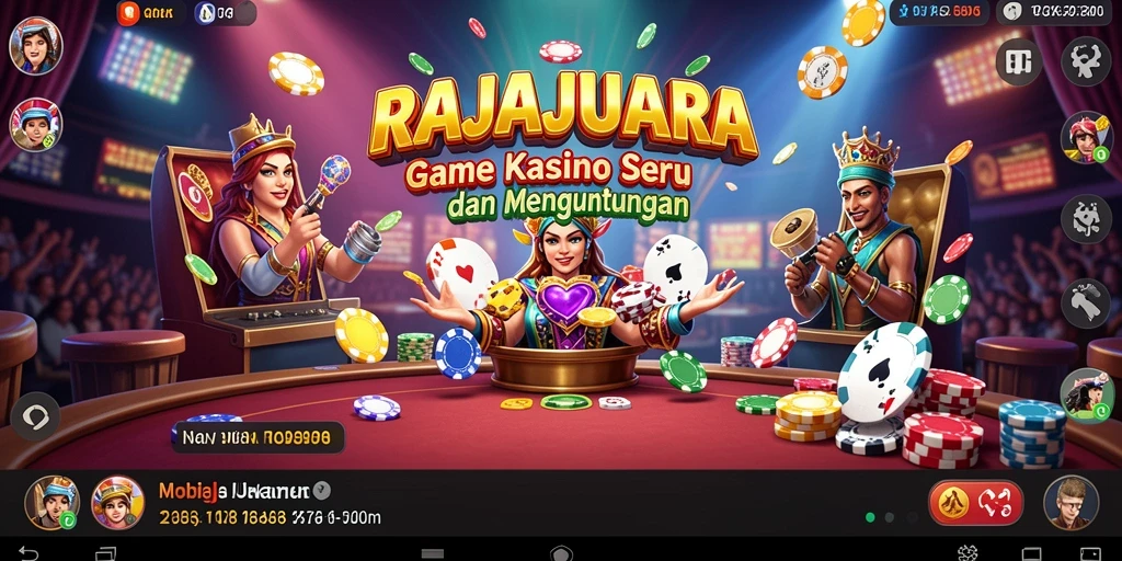 Gameplay menarik di RAJAJUARA dengan berbagai pilihan permainan Kasino.