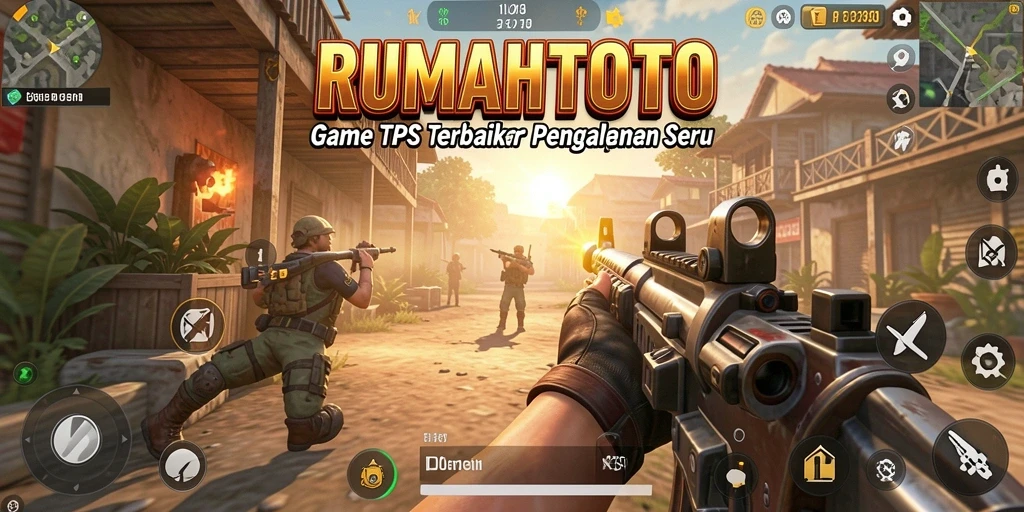 Tampilan menarik dari gameplay seru RUMAHTOTO di TPS.