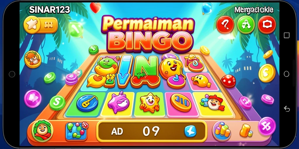 Screenshot gameplay SINAR123 menunjukkan pengalaman Bingo yang seru.